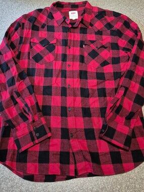 Mens Levis Flannel Size Xl